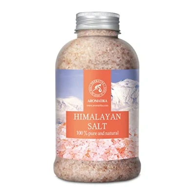 Image of Himalayan Pink Salt 600 g 100% Pure and Natural Best for Good Sleep Stress Relief Bath Beauty Relaxing Salts