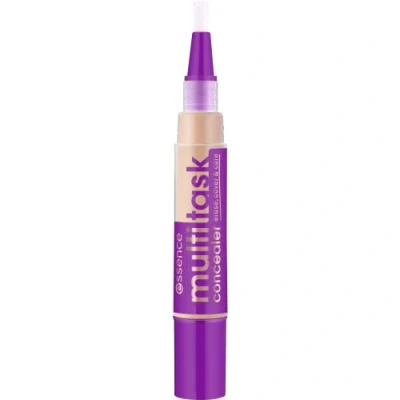Image of essence multitask concealer, no. 20 natural beige, brightening, nourishing, long lasting, matte, smudge proof, soft drawing, natural, vegan, perfume free (3 ml)