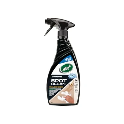 Image of Turtle Wax 54049 Spot Clean Stain &amp; Odor Remover 500ml Powerful Non Aerosol OXI HyperFoam Cleaner for Carpet, Fabric, Upholstery, Eliminates Tough Stains, Deodorizes with X Technology