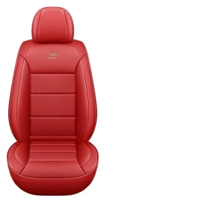 Image of Congxy Car Seat Covers Universal Full Set for Bmw 1 3 5 7 Series X1 / X3 X5 X6 Accessories, Red