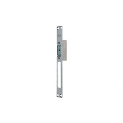Image of Tesa Assa Abloy Cerradero Eléctrico Estándar, CERAUTLCI, Automatic Sliding Front Electric Strike Without Manual Unlock, Stainless Steel, Frente LC