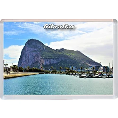 Image of Baked Bean Store Gibraltar 96 x 67mm Jumbo Fridge Magnet/Magnets BBSFHM444