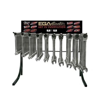 Image of EGA Master Display of De 186 Classicgear Wrenches 8 19 mm Mirror Polished Chrome Plating 55653