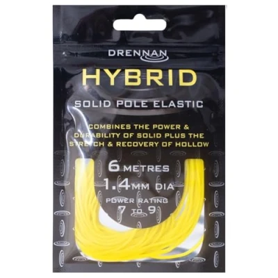 Image of Drennan Hybrid Elastic (1.4mm Yellow)