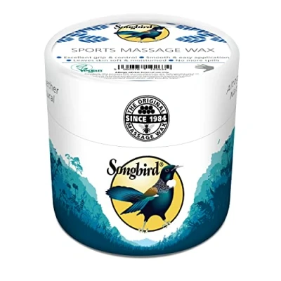 Image of Songbird Naturals Vegan Sports Massage Wax 300g EcoTub