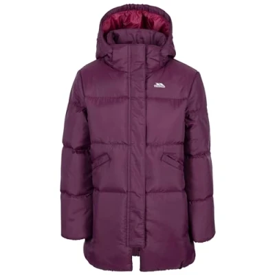 Image of Trespass Girls Padded Jacket with Removable Hood Ailie