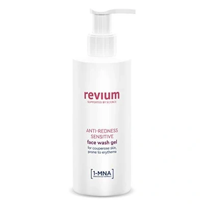 Image of Revium Rosacea Anti Redness Cleanser Sensitive Face Wash Gel or Coupreose Skin Prone to Erythema, with 1 MNA Molecule, Chlorella Vulgaris Green Algae Extract, Acerola Friut, Soap Product, 200ml