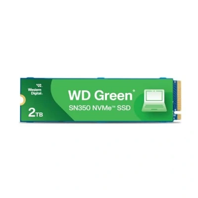 Image of WD Green SN350 2TB NVMe Internal SSD Solid State Drive Gen3 PCIe, QLC, M.2 2280, Up to 3,200 MB/s