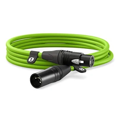 Image of RØDE XLR 3 Premium Cable (3m, Green)