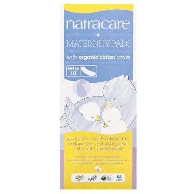 Image of (6 PACK) Natracare New Mother Maternity Pads 10pieces 6 PACK BUNDLE by