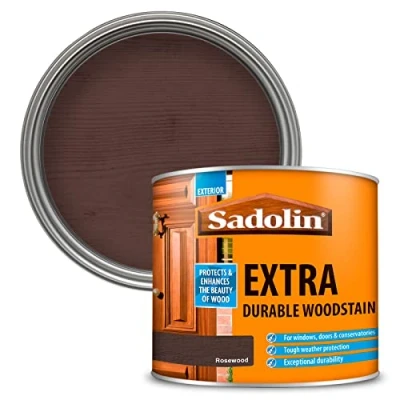 Image of Sadolin Extra Durable Woodstain Rosewood 0.5 L