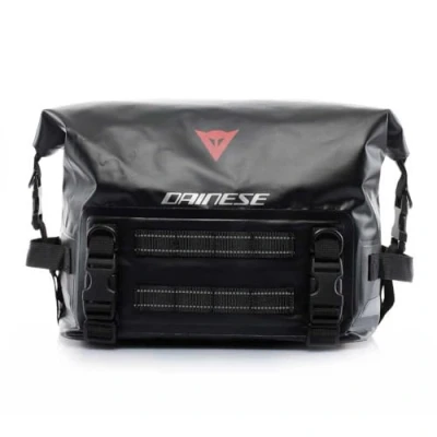 Image of Dainese Explorer Wp Upbag 19L, Motorbike Duffel Bag, Waterproof PVC, for Men and Women, Black