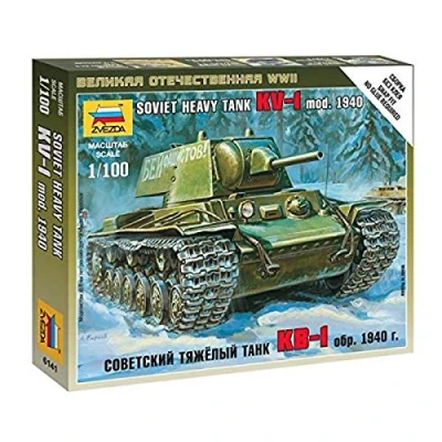 Image of Zvezda Soviet Heavy Tank KV 1