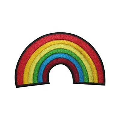 Image of Rainbow Patch Iron On Sew Embroidery Badge Cartoon