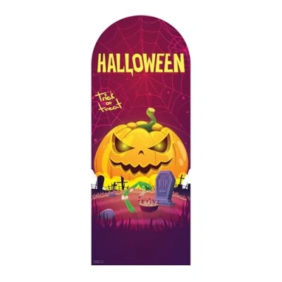 Image of Star Cutouts SC4329 Halloween Backdrop Single Cardboard