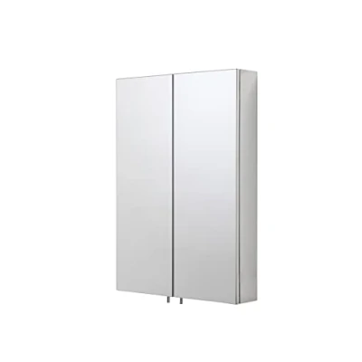 Image of Croydex Colorado Double Door Stainless Steel Cabinet
