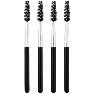 Image of WOLMIK Eyelash Brush 4 PCS Eyebrow Brush, Comb, Portable Eye for Extension and Lifting Eyebrow, Reusable