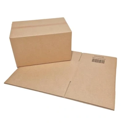 Image of W.E. Roberts Strong Double Wall Cardboard Boxes (Pack of 15) for posting, moving house, Packing boxes, Postal Shipping (457mm x 305mm 254mm (18 12 10&quot;))
