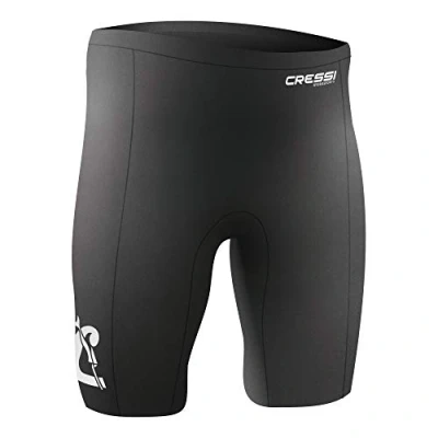 Image of Cressi Unisex Armor Lady Shorts Protective Rash Guard For SUP And Water, Black, XL EU