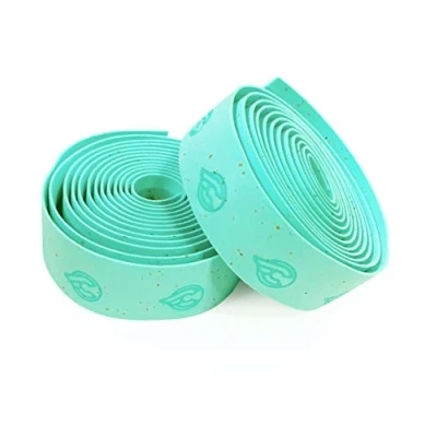 Image of Cinelli Original Cork Handlebar Tape &amp; Plugs, Celeste Green, One Size