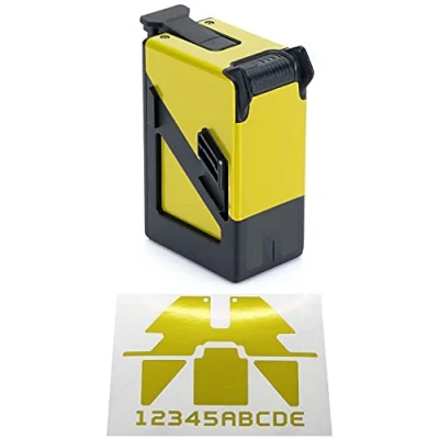 Image of WRAPGRADE Skin Compatible with DJI FPV One Battery (LIMONCINO YELLOW)