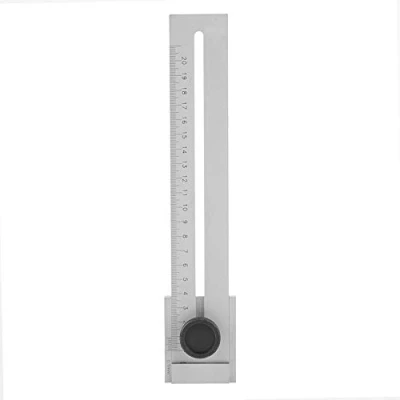 Image of Hyuduo 0 200Mm/250Mm Parallel Scribing Gauge, Precise Offset Marking Carbon Steel Ruler, Marker Sliding Line Ruler For Carpenter(0 200Mm),Scribing Gauge