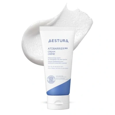 Image of AESTURA ATOBARRIER365 Cream with Ceramide, Korean Skincare, 100 Hour Hydrating Visible Capsule Moisturizer, Patented Lipid Complex, Facial for Dry &amp; Sensitive Skin, Dermatologist Tested, 80mL