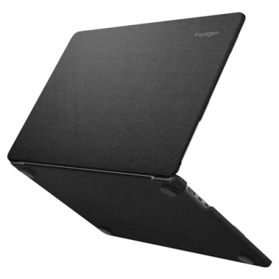 Image of Spigen Urban Fit Laptop Case Compatible with MacBook Air 15 inches 2024 M3, 2023 M2 A2941 Black