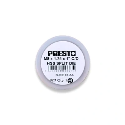 Image of Presto 641008.01.251 Metric Coarse HSS Circular Adjustable Split Die