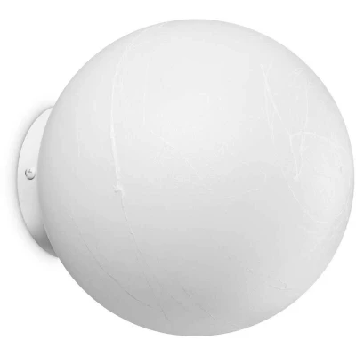 Image of Carta Wall Lamp White 20cm