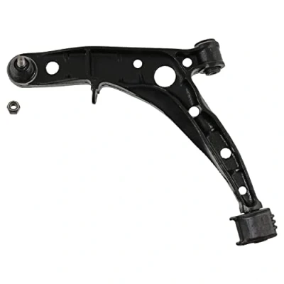 Image of MB831555 Suspension Arm FEBI BILSTEIN 41272 with lock nuts bearing(s), ball joint Front Axle Left Control Cast Steel