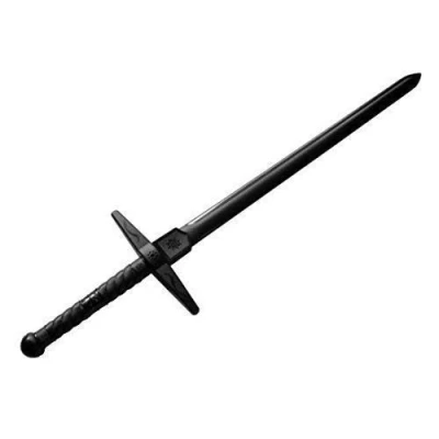 Image of Martial Arts Black Polypropylene Plastic Medieval Training Sword
