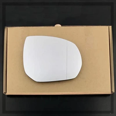 Image of Stick on Wide angle Wing Mirror Glass fits Peugeot 3008 Reg 2009 to 2016 right driver Side