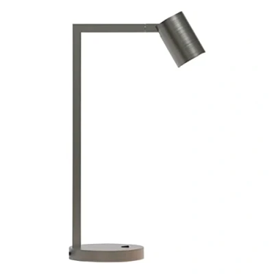 Image of Ascoli Desk Table Lamp Matt Nickel, GU10