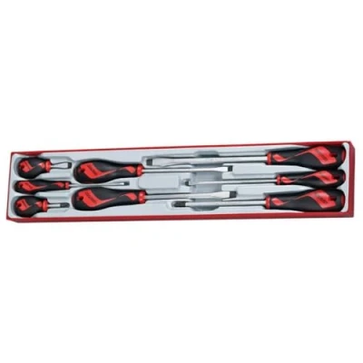 Image of Teng Tools 8 Piece Flat, Regular &amp; PH Type Screwdriver Set TTX918N