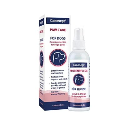 Image of Canosept dog Paw Balm 75g Rich care and moisture for paws Dogs Protects against drying out cracks in all weather conditions Quickly absorbed Supports wound healing