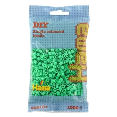 Image of Hama Beads Light Green (1000 Midi Beads)
