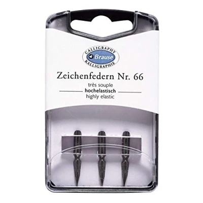 Image of Brause Dessin 66 Nib (Pack of 3)