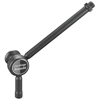 Image of OnStage Posi Lok Mini Microphone Boom Arm, Black 15 x 3 5 inches