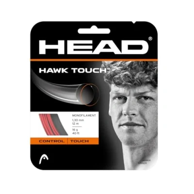 Image of HEAD Hawk Touch Tennis String Set, 17g, Red