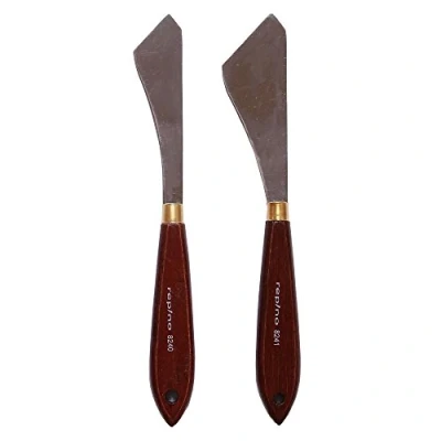 Image of Palette Knife Painting Spatula Set of 2 Artist’s Spatulas for Acrylic and Oil