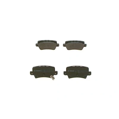 Image of 43022SMGE00, 43022SMGE01, 43022SMGE02, 43022SMGE03, 43224SMGE01 Brake pad set BOSCH 0 986 494 249 HONDA: CIVIC 8 Hatchback