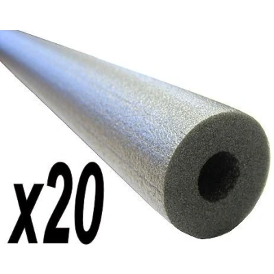 Image of 20 metres of Climaflex (20m) for 22mm outside diameter bore pipes Foam Insulation Lagging 9mm wall thick thickness