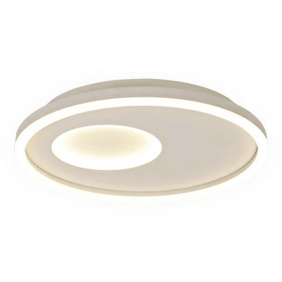 Image of Krater Ceiling 40cm Round 36W LED 3000 6000K Tuneable, 1800lm, Remote Control White