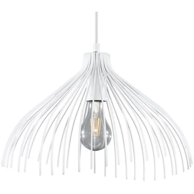 Image of Umb Wire Frame Pendant Light White E27