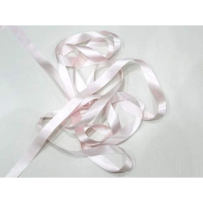 Image of Pale Pink 10mm Satin Ribbon Double Sided Berisfords 3501 (1 Meter)