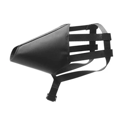 Image of Mikki Cat and Kitten Nylon Calm Muzzle to Stop Biting Scratching Groomers/Vets Size 1,Black