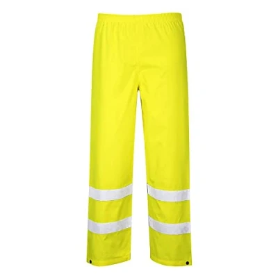 Image of Portwest Hi Vis Traffic Trouser, Size: L, Colour: Yellow Tall, S480YETL