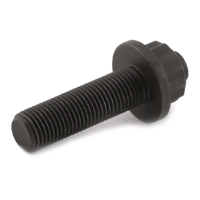 Image of N905771VX01 Pulley Bolt FEBI BILSTEIN 09590 frontal sided VOLKSWAGEN: GOLF 3, Transporter 4, Polo III Hatchback, SEAT: Ibiza 2