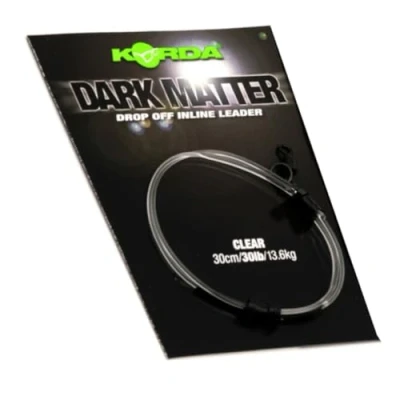 Image of Korda Dark Matter Drop Off Inline Leader Clear 30cm 30lb